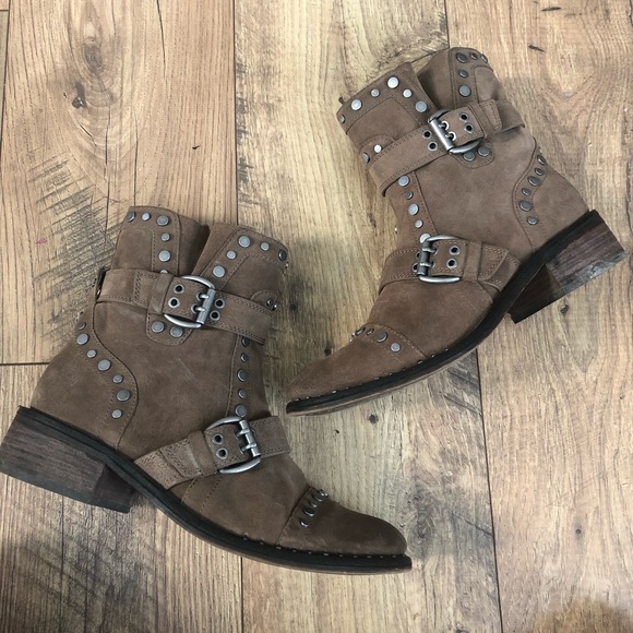 SOLD Sam Edelman Drea Studded Ankle Boots - Picture 2 of 11